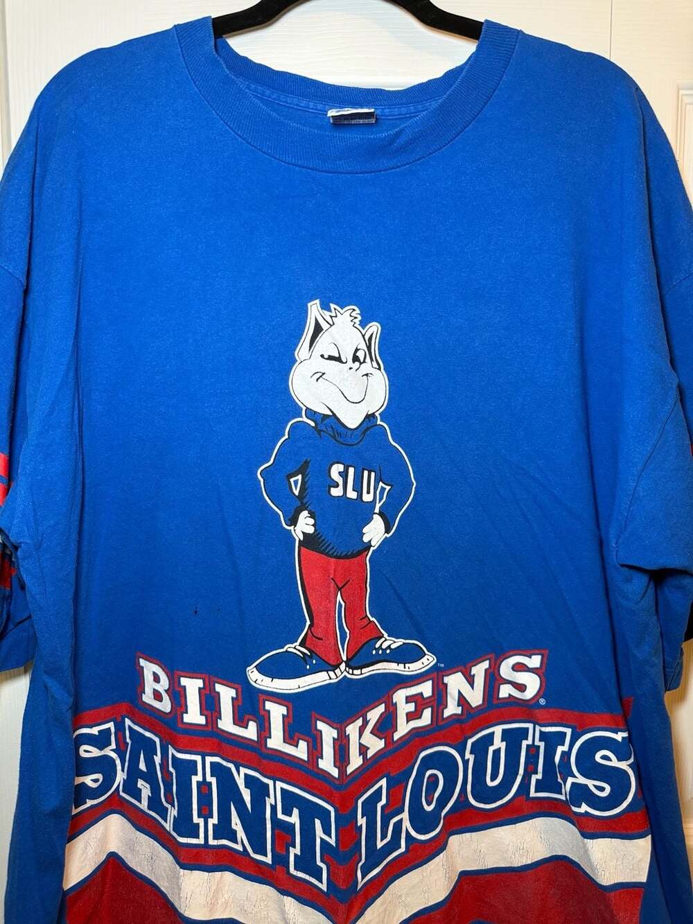 Vintage Saint Louis Billikens SLU Mascot T-Shirt XXL